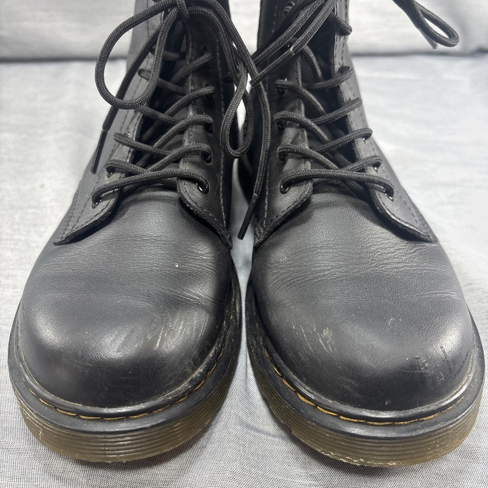 Dr. Doc Martens 1460 J Pascal Boots Soft Leather Black Size 5 US Women Men's 4 - Picture 11 of 11